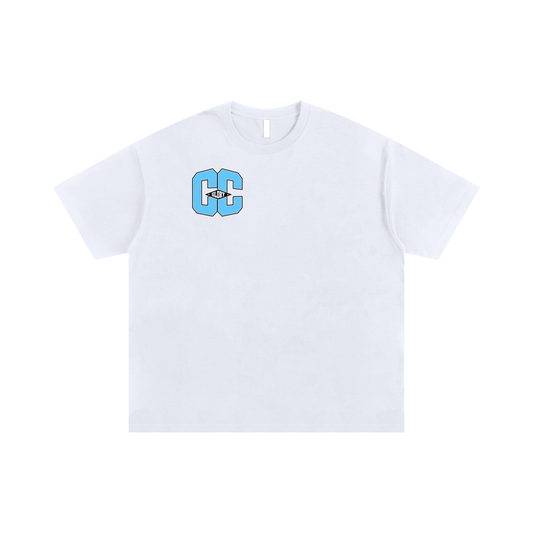 Crowded Clouds Glory Logo White Tee