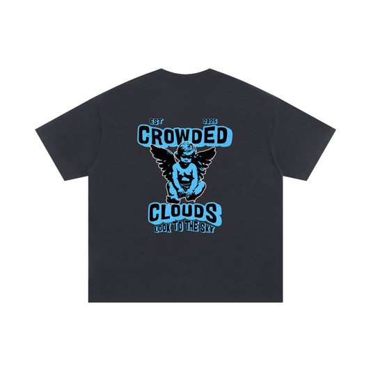 Crowded Clouds Resting Angel Tee