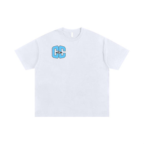 Crowded Clouds Glory Logo White Tee